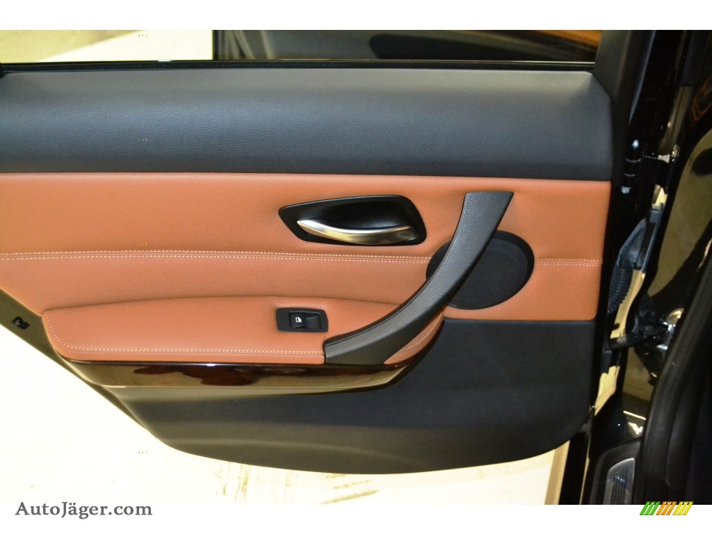 2011 3 Series 335i Sedan - Black Sapphire Metallic / Saddle Brown Dakota Leather photo #18