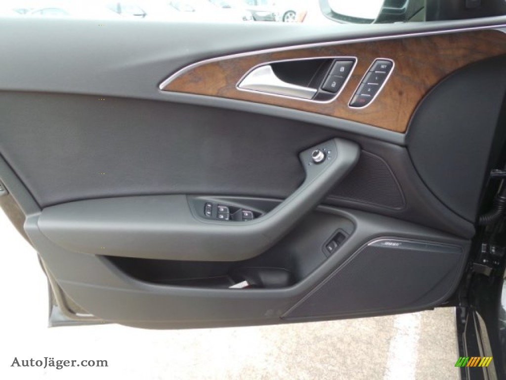 2015 A6 2.0T Premium Plus quattro Sedan - Oolong Gray Metallic / Black photo #10