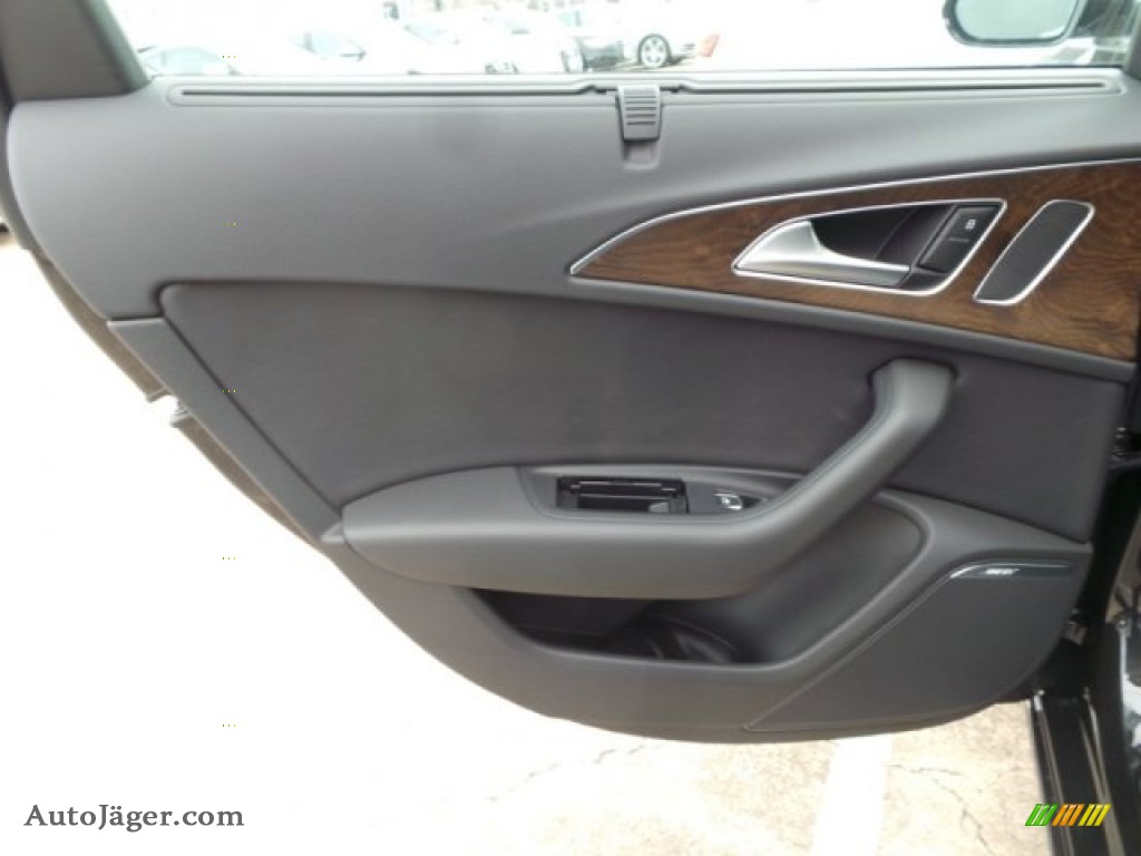 2015 A6 2.0T Premium Plus quattro Sedan - Oolong Gray Metallic / Black photo #23
