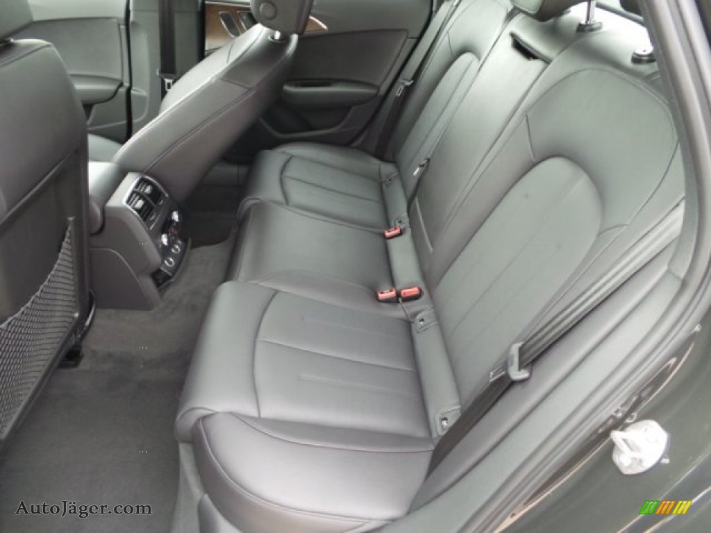 2015 A6 2.0T Premium Plus quattro Sedan - Oolong Gray Metallic / Black photo #24