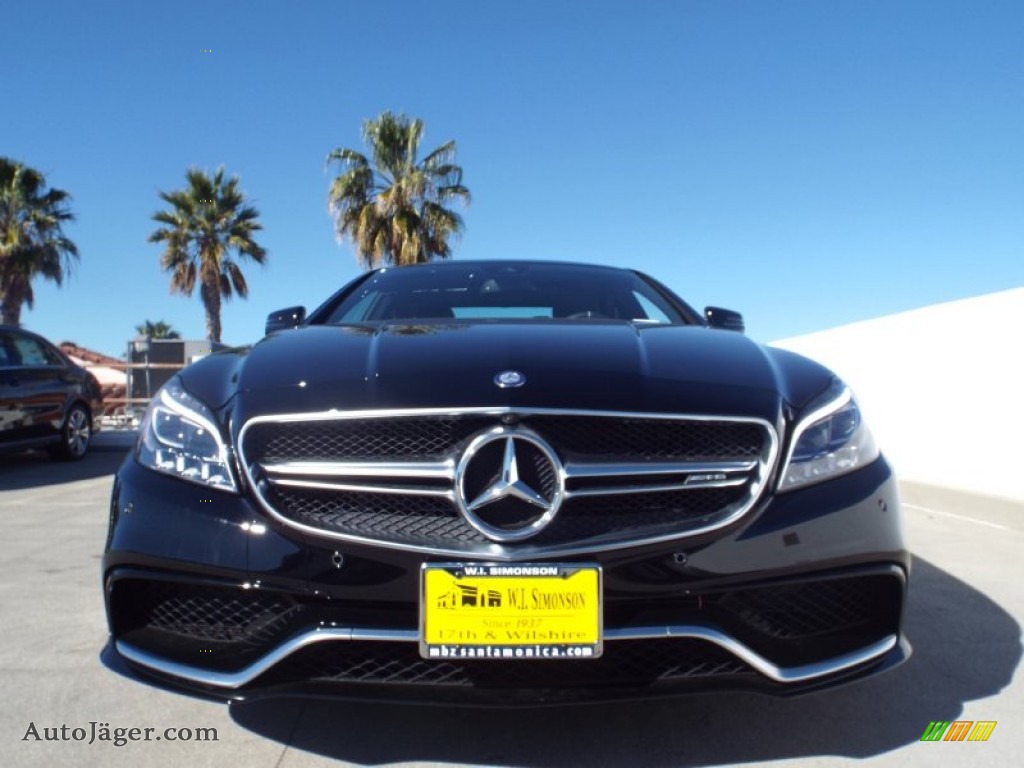 2015 CLS 63 AMG S 4Matic Coupe - Black / Black photo #2
