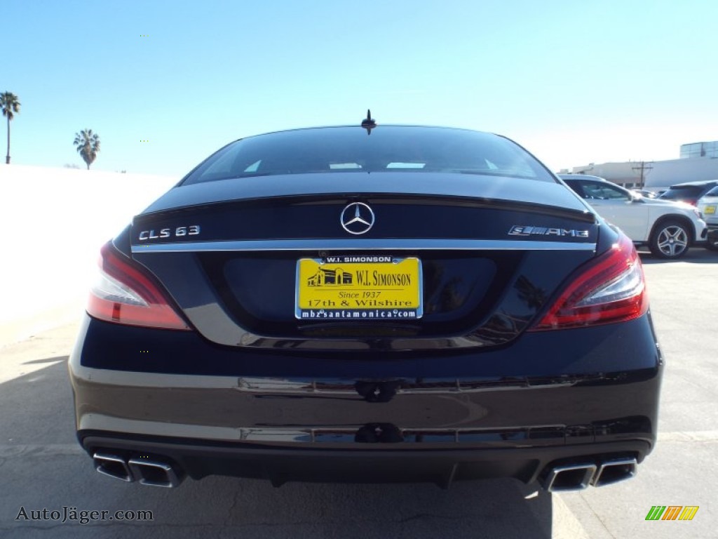 2015 CLS 63 AMG S 4Matic Coupe - Black / Black photo #5