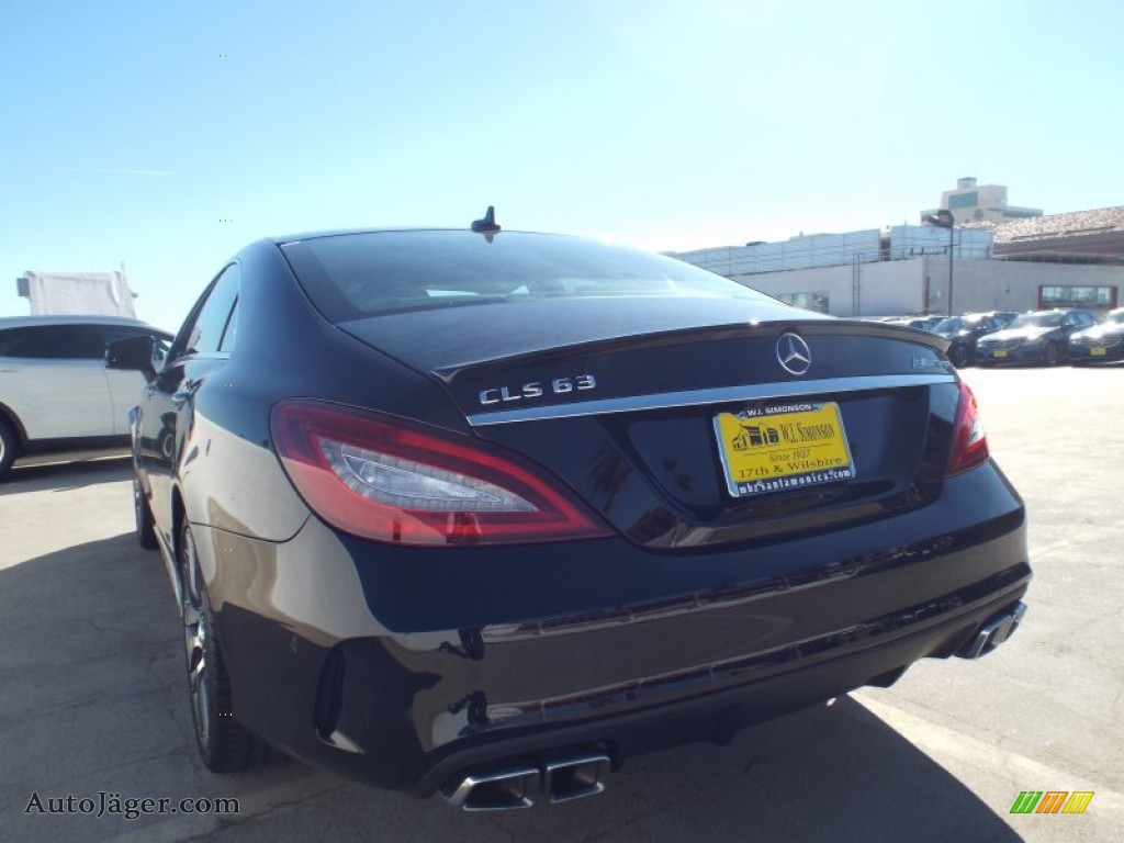 2015 CLS 63 AMG S 4Matic Coupe - Black / Black photo #6