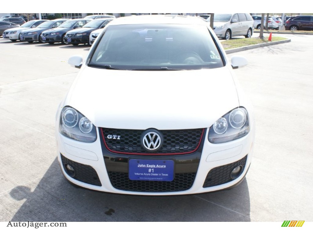2009 GTI 2 Door - Candy White / Anthracite Black Leather photo #2