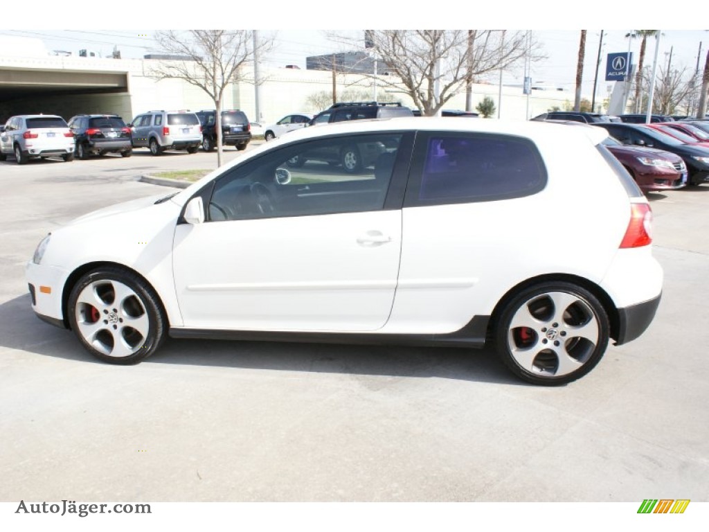 2009 GTI 2 Door - Candy White / Anthracite Black Leather photo #4