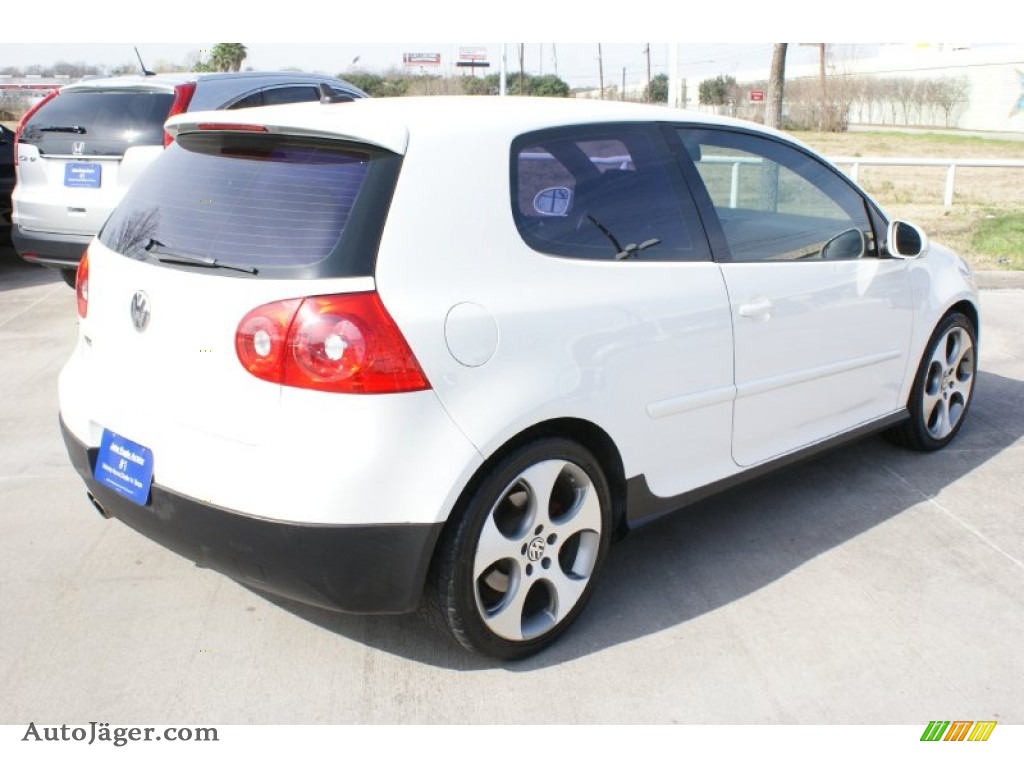 2009 GTI 2 Door - Candy White / Anthracite Black Leather photo #7