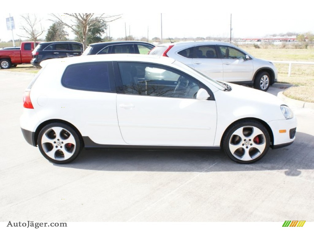 2009 GTI 2 Door - Candy White / Anthracite Black Leather photo #8
