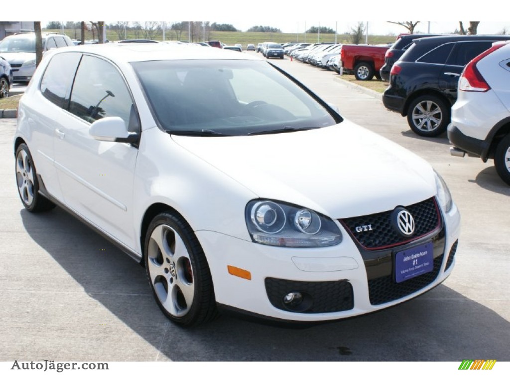 2009 GTI 2 Door - Candy White / Anthracite Black Leather photo #9