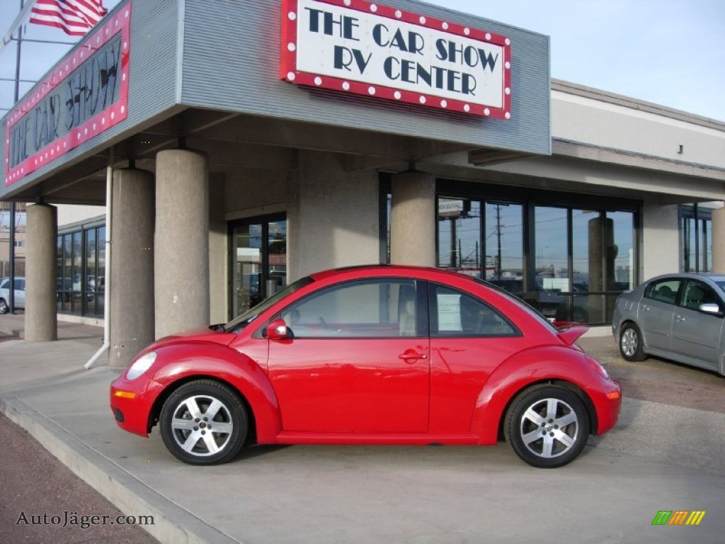 2006 New Beetle 2.5 Coupe - Salsa Red / Cream photo #2