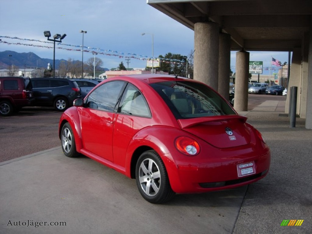 2006 New Beetle 2.5 Coupe - Salsa Red / Cream photo #3
