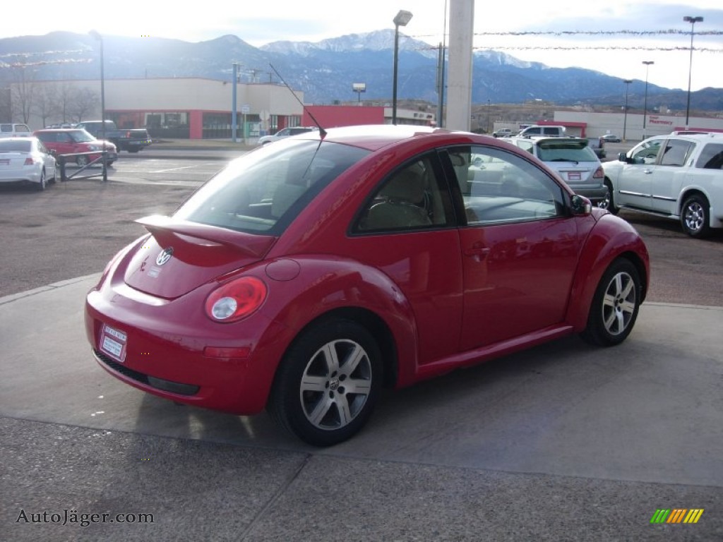 2006 New Beetle 2.5 Coupe - Salsa Red / Cream photo #5