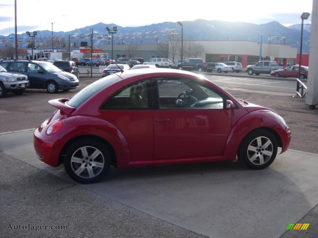2006 New Beetle 2.5 Coupe - Salsa Red / Cream photo #6