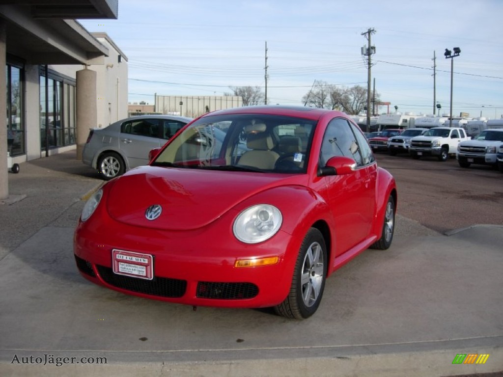 2006 New Beetle 2.5 Coupe - Salsa Red / Cream photo #17