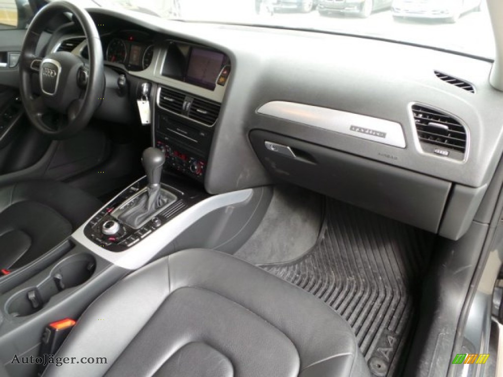 2012 A4 2.0T quattro Sedan - Monsoon Gray Metallic / Black photo #38