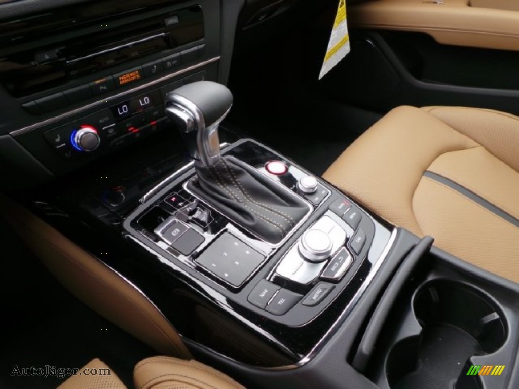 2015 S7 4.0 TFSI quattro - Havanna Black Metallic / Audi Exclusive Valcona photo #15