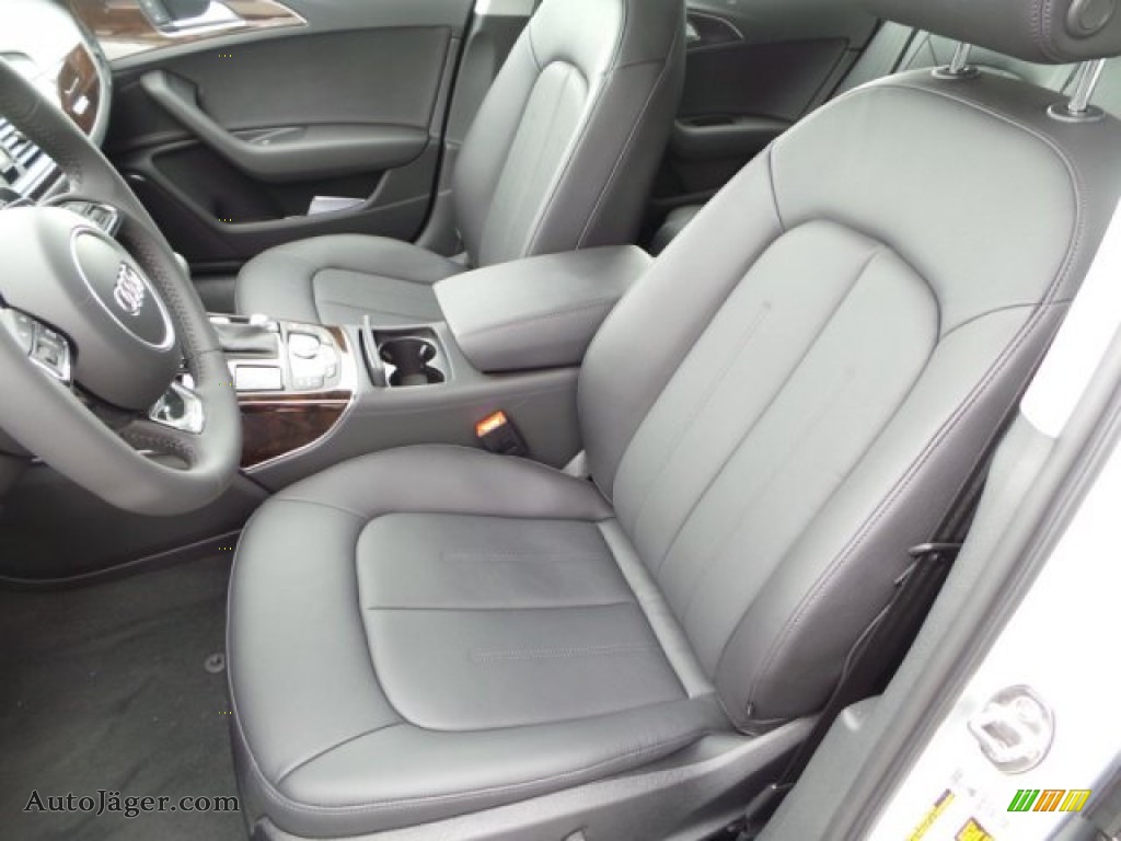 2015 A6 3.0T Premium Plus quattro Sedan - Ice Silver Metallic / Black photo #13