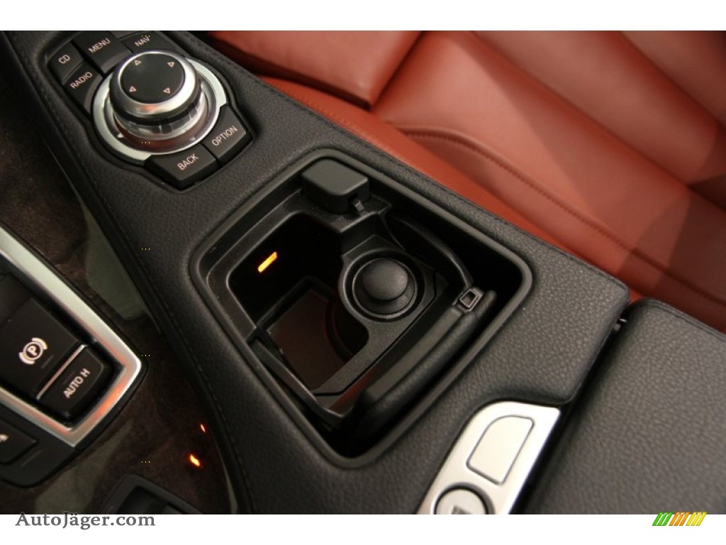 2012 6 Series 650i Convertible - Black Sapphire Metallic / Vermillion Red Nappa Leather photo #22