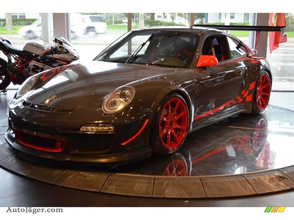Grey Black/Guards Red / Black w/Alcantara Porsche 911 GMG WC-RS 4.0
