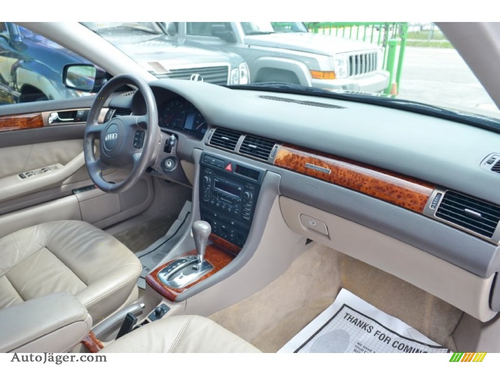 2001 A6 2.7T quattro Sedan - Cashmere Gray Pearl Effect / Melange photo #14