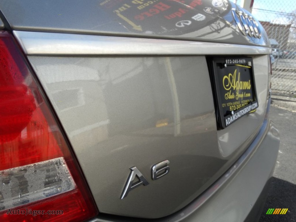 2006 A6 3.2 quattro Sedan - Atlas Grey Metallic / Ebony photo #25