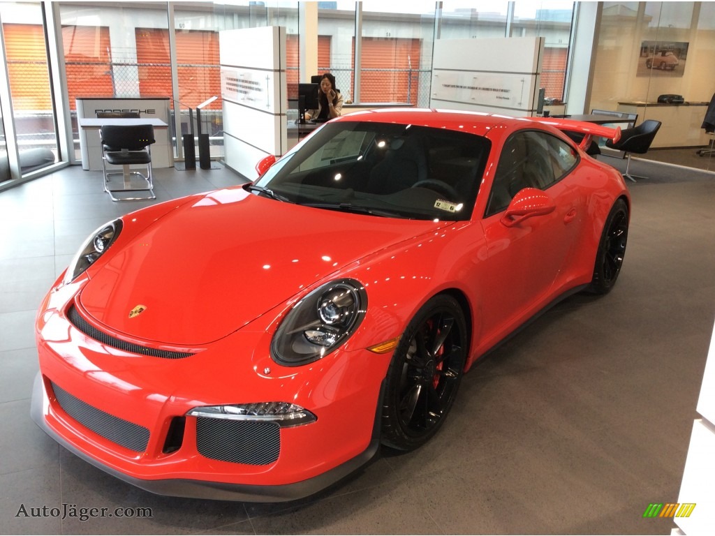 2015 911 GT3 - Guards Red / Black photo #1