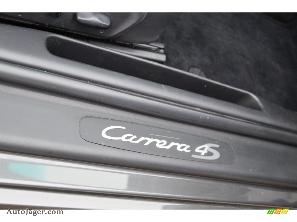 2004 911 Carrera 4S Cabriolet - Slate Grey Metallic / Black photo #90