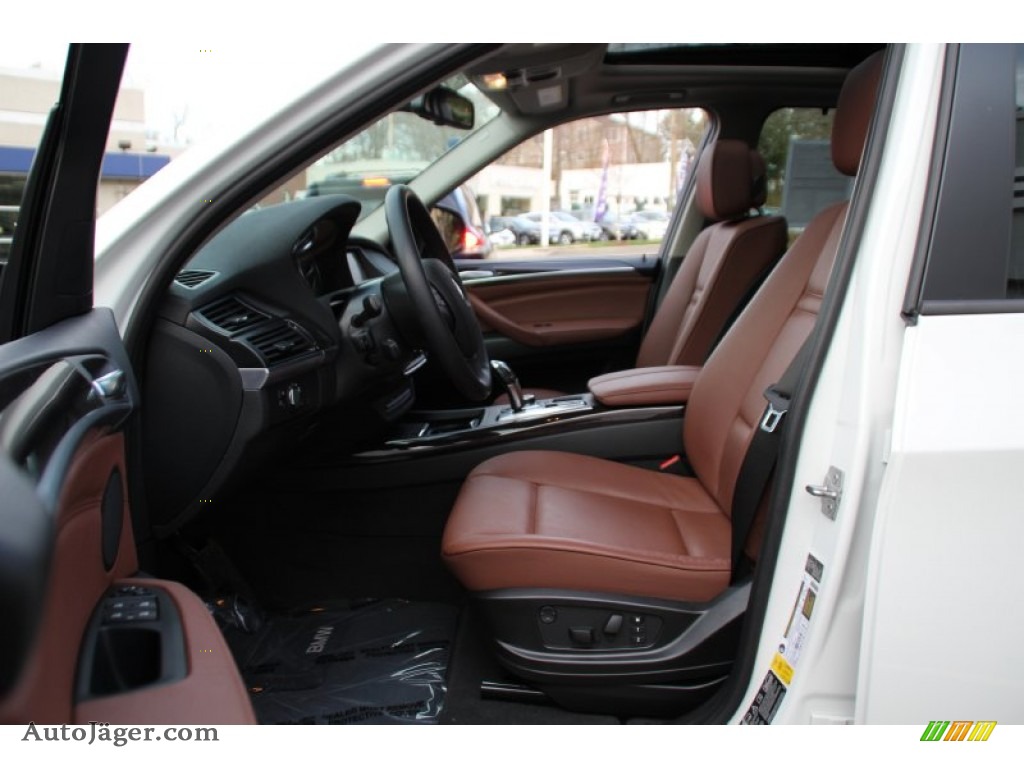 2012 X5 xDrive35i Premium - Alpine White / Cinnamon Brown photo #11