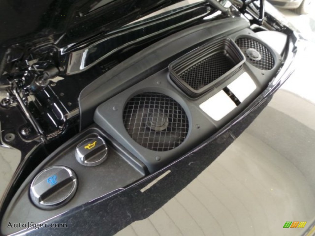 2015 911 Turbo S Coupe - Jet Black Metallic / Black/Platinum Grey photo #23