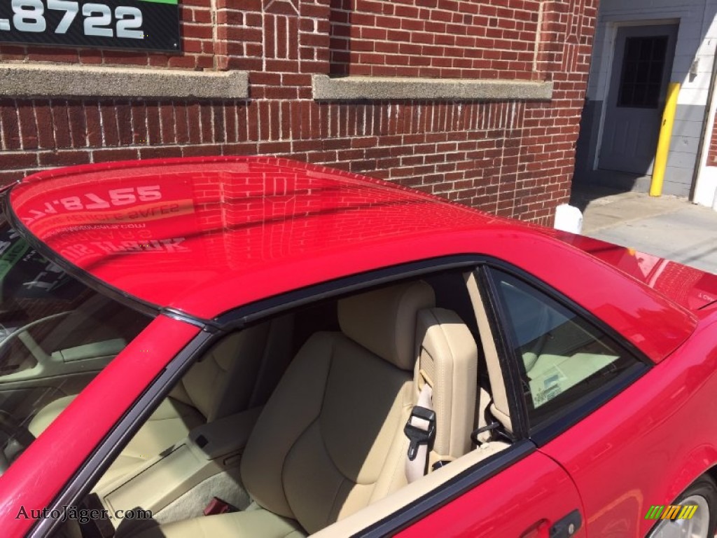 1996 SL 500 Roadster - Imperial Red / Parchment photo #90