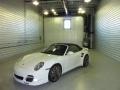 Porsche 911 Turbo S Cabriolet Carrara White photo #7