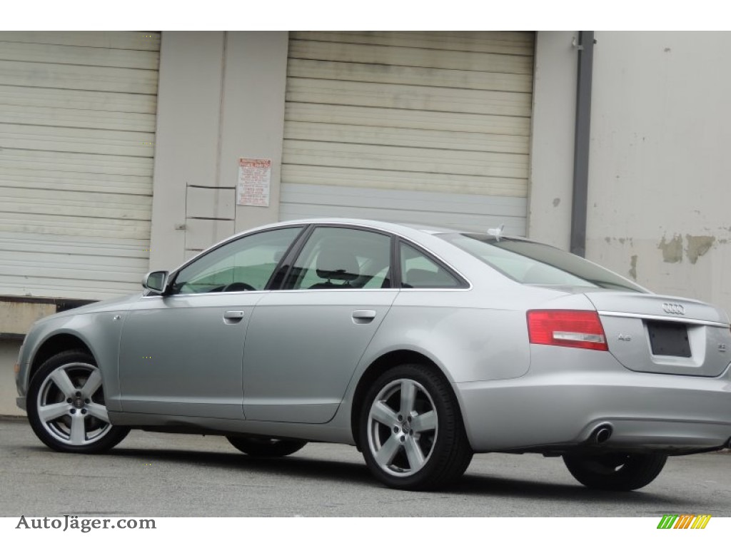 2008 A6 3.2 quattro Sedan - Light Silver Metallic / Black photo #54