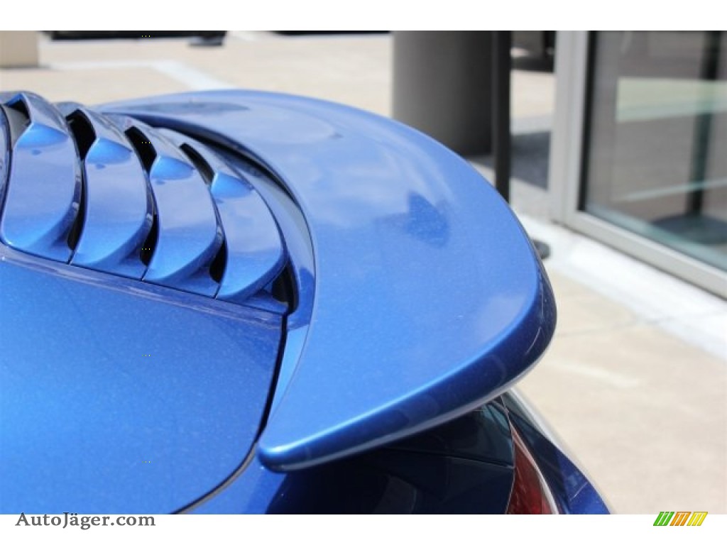 2015 911 Turbo Cabriolet - Sapphire Blue Metallic / Espresso/Cognac Natural Leather photo #6