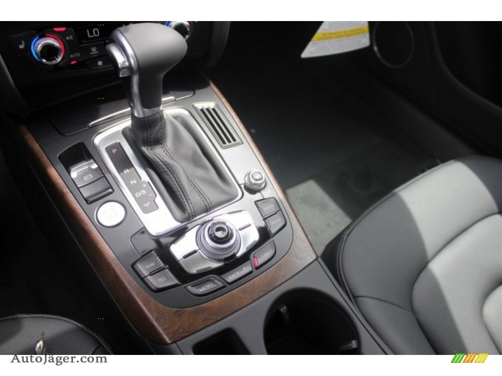 2015 A5 Premium Plus quattro Coupe - Monsoon Gray Metallic / Black photo #16
