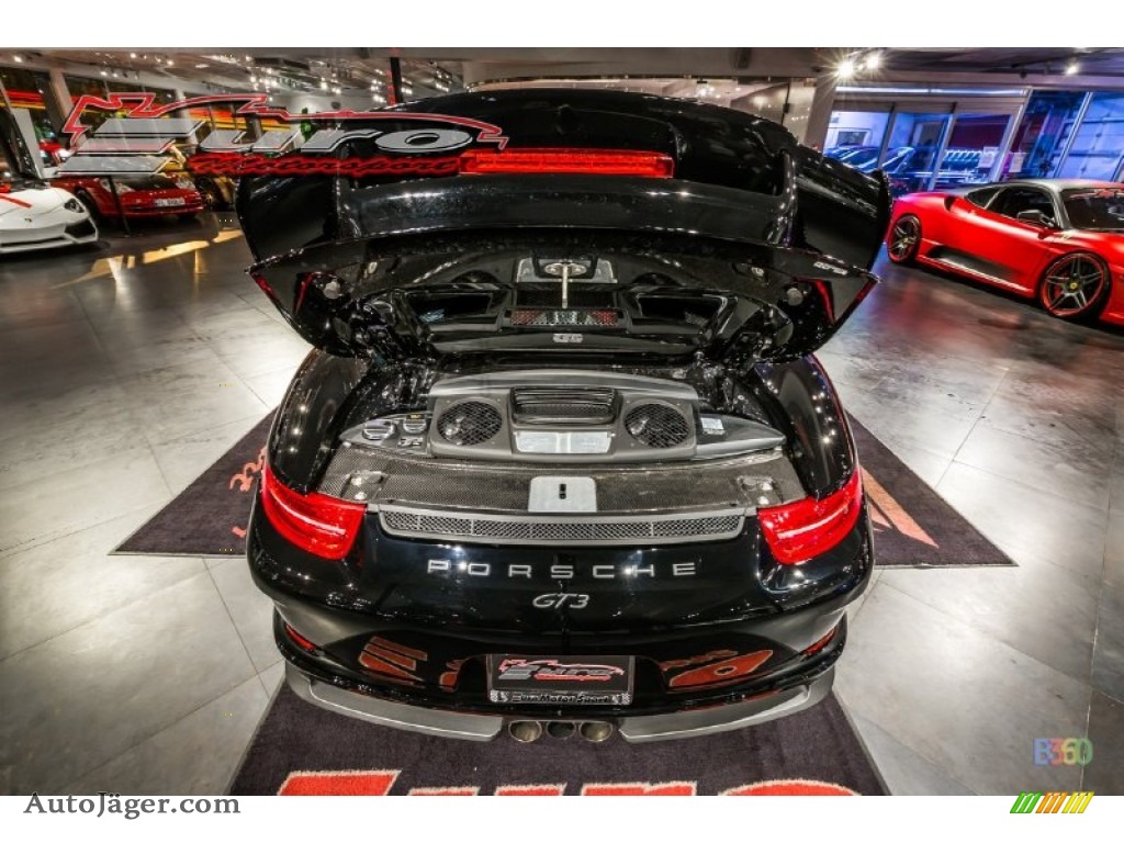 2015 911 GT3 - Jet Black Metallic / Black w/Alcantara photo #23