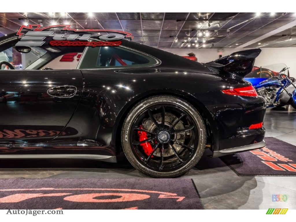 2015 911 GT3 - Jet Black Metallic / Black w/Alcantara photo #27