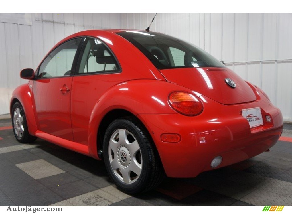 2001 New Beetle GLS Coupe - Uni Red / Black photo #10