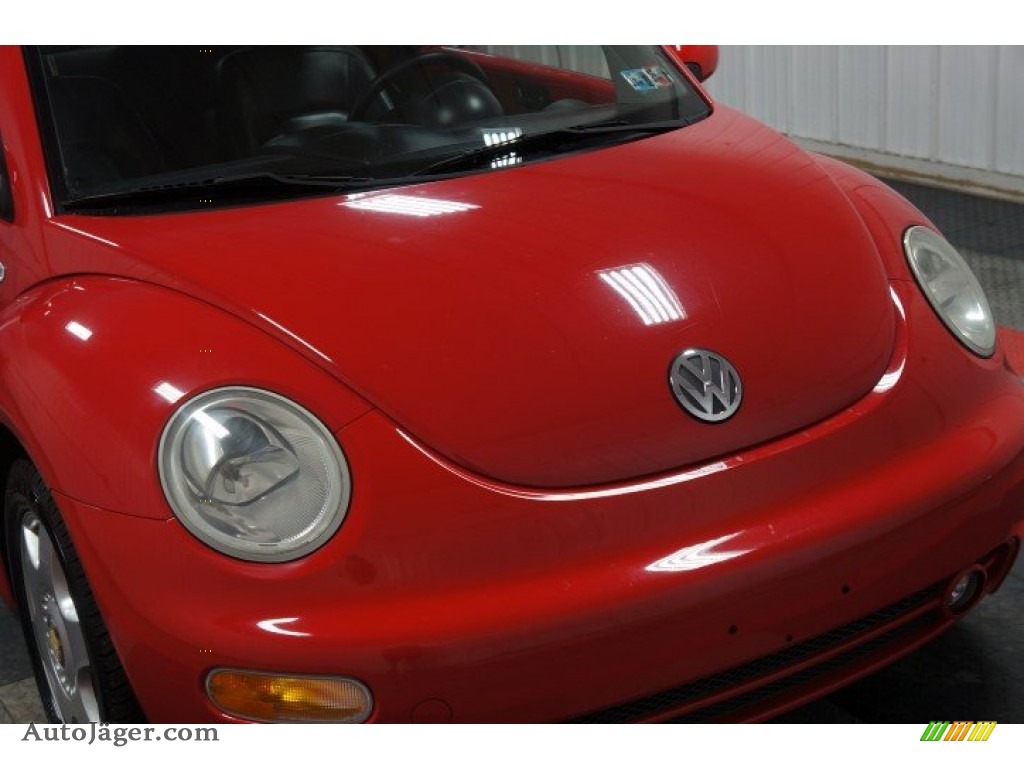 2001 New Beetle GLS Coupe - Uni Red / Black photo #37