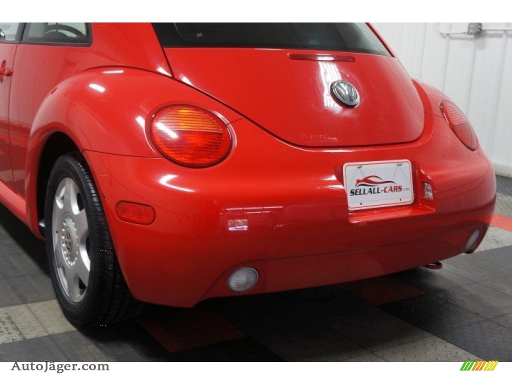 2001 New Beetle GLS Coupe - Uni Red / Black photo #49