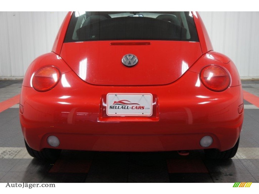 2001 New Beetle GLS Coupe - Uni Red / Black photo #51