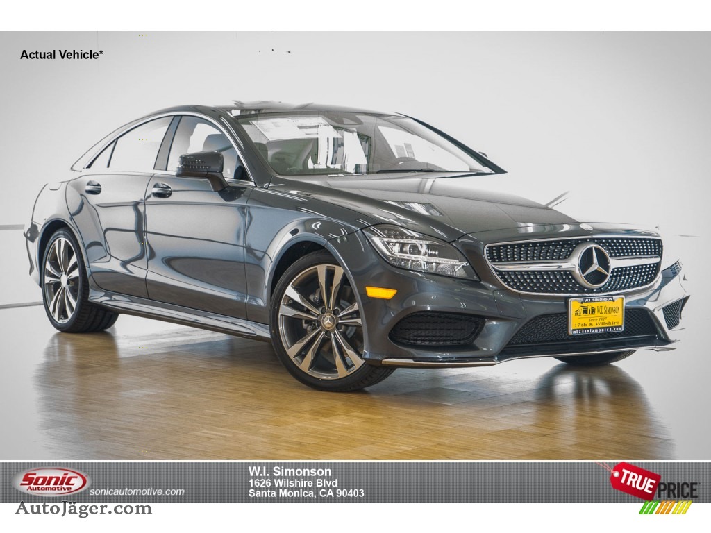 Steel Grey Metallic / Black Mercedes-Benz CLS 400 Coupe