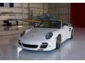 Porsche 911 Turbo S Cabriolet Carrara White photo #2