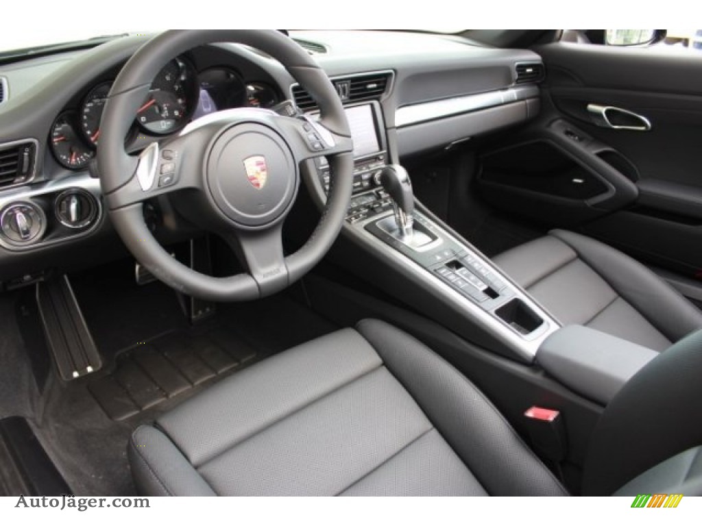 2016 911 Carrera 4 Cabriolet Black Edition - Jet Black Metallic / Black photo #22