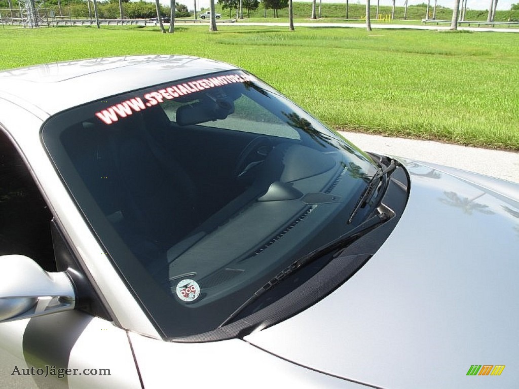 2005 911 Carrera S Coupe - Arctic Silver Metallic / Black photo #50