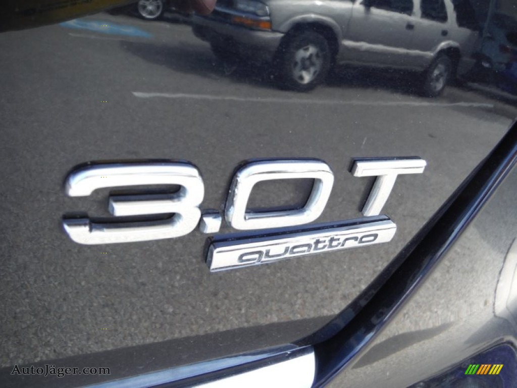 2011 A6 3.0T quattro Sedan - Night Blue Pearl Effect / Amaretto/Black photo #15