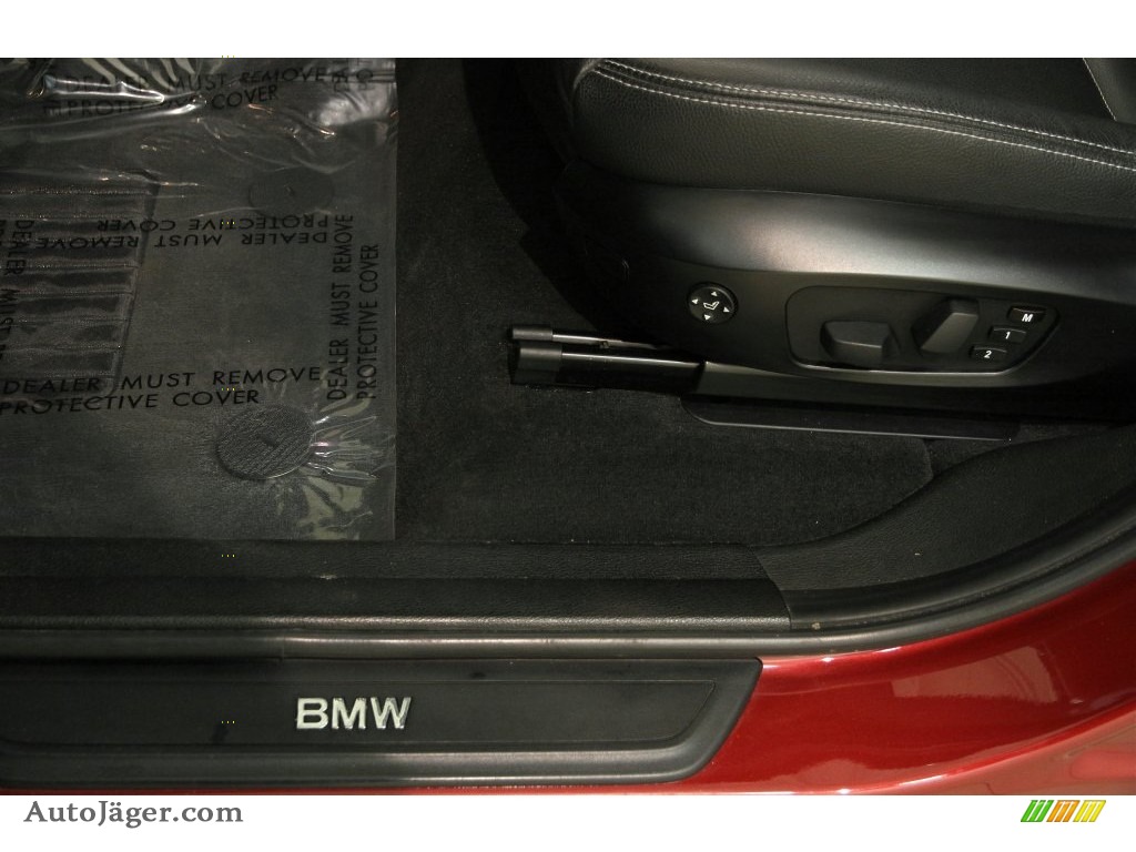 2012 X3 xDrive 28i - Vermilion Red Metallic / Black photo #5