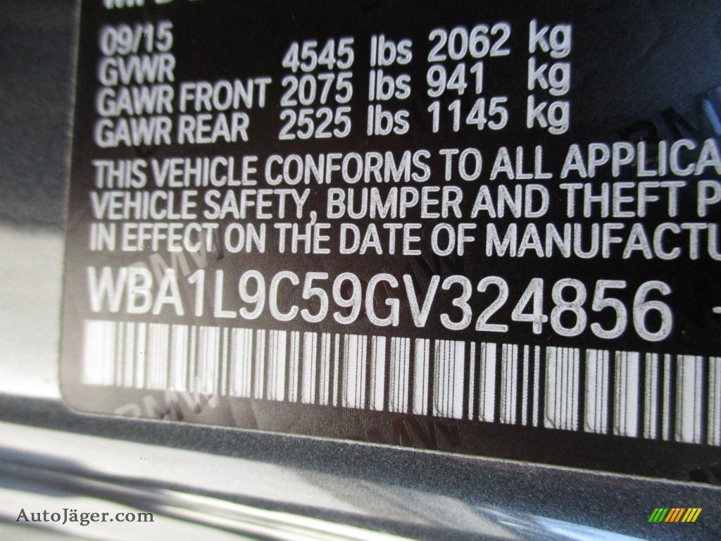 2016 2 Series 228i xDrive Convertible - Mineral Grey Metallic / Black photo #19