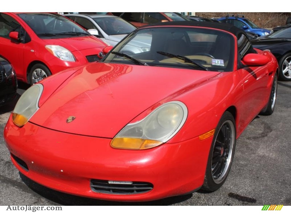1998 Boxster  - Guards Red / Savanna Beige photo #3