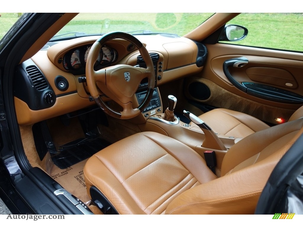 2000 911 Carrera 4 Millennium Edition Coupe - Violettchromaflair Metallic / Natural Brown photo #11