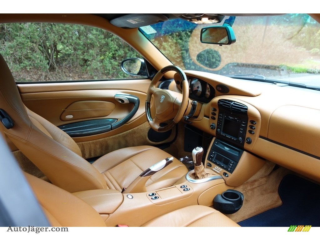 2000 911 Carrera 4 Millennium Edition Coupe - Violettchromaflair Metallic / Natural Brown photo #14