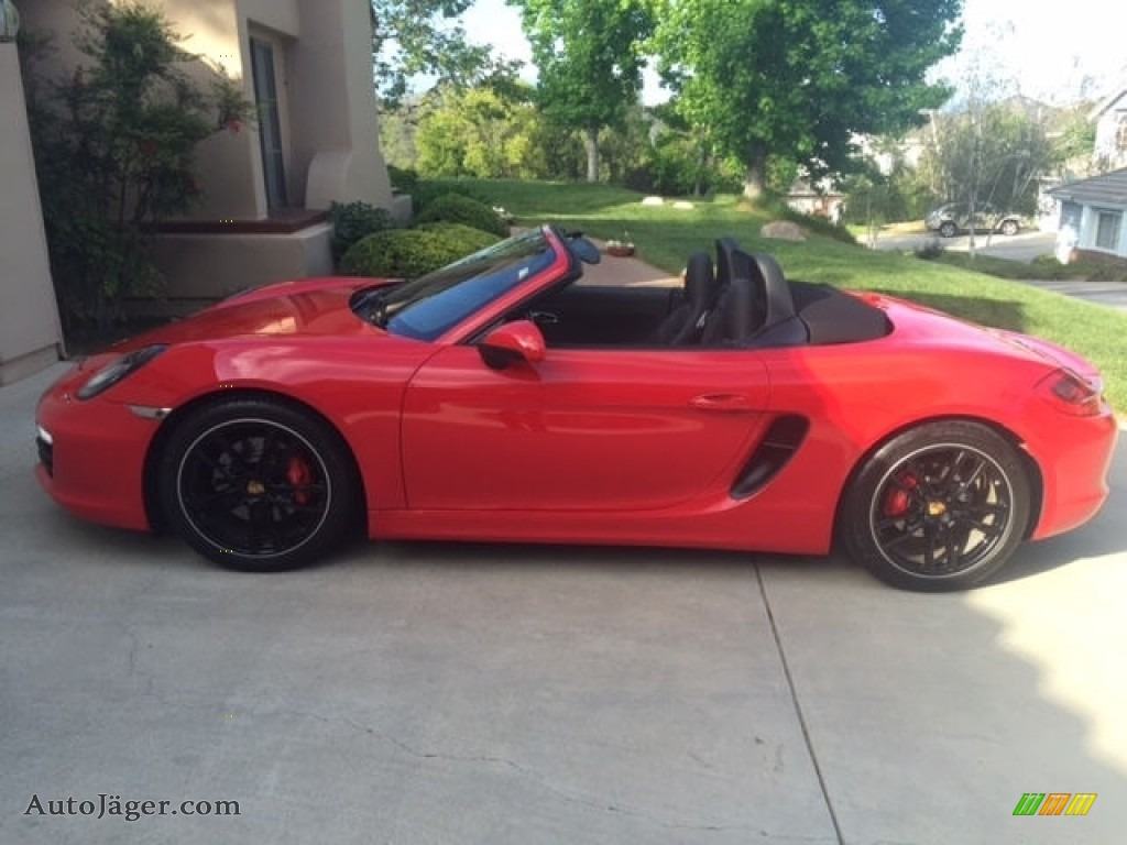 2013 Boxster S - Guards Red / Black photo #8
